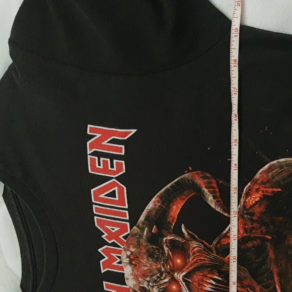 Iron Maiden Legacy Of The Beast World Tour 2019 Official Concert Tee Black M - Picture 7 of 9